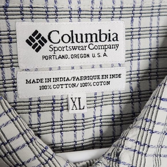 Columbia Men's Casual Short Sleeve Shirt Size XL - Picture 4 of 5